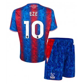 Crystal Palace Eberechi Eze #10 Domaci Dres za Dječji 2024-25 Kratak Rukavima (+ kratke hlače)